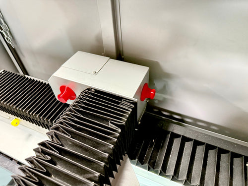 Protective plugs with magnet holder for Gweike M-Series CO2 lasers